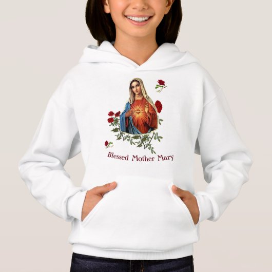 Mutter MAry Hoodie (Vorderseite)
