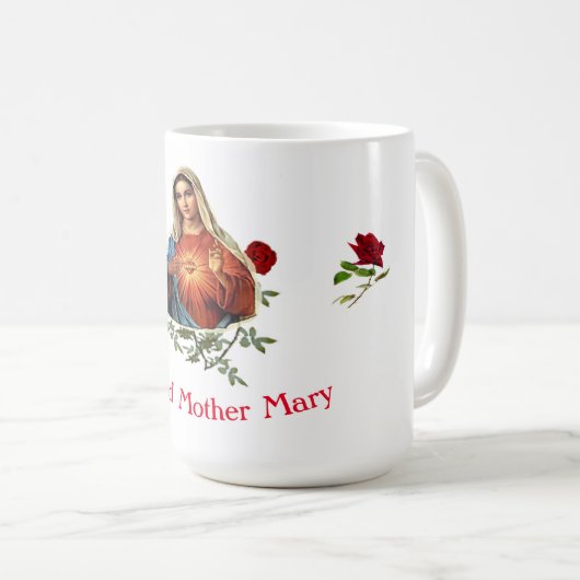 Mutter MAry Kaffeetasse (VorderseiteRechts)
