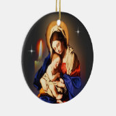 Mutter Mary Keramik Ornament (Rechts)