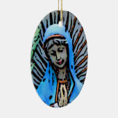 Mutter Mary Keramik Ornament (Rechts)