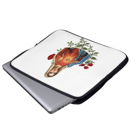 Mutter MAry Laptopschutzhülle (Vorne Knopf)