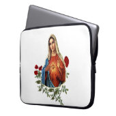 Mutter MAry Laptopschutzhülle (Vorderseite Links)