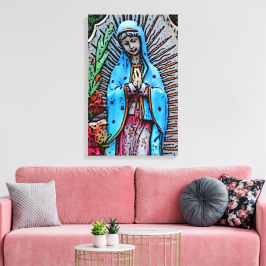 Mutter Mary Leinwanddruck (Insitu (Wohnzimmer))