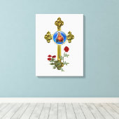 Mutter MAry Leinwanddruck (Insitu (Holzboden))