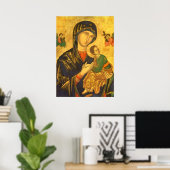 Mutter Mary Madonna & Child Baby Jesus Poster (Heimbüro)
