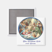 Mutter Mary Magnet (Vorderseite/Rückseite)