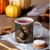 Mutter Mary mit Baby Jesus Version 3 Kaffeetasse