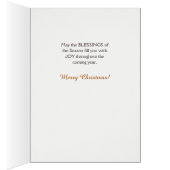 Mutter Mary mit Baby Jesus Weihnachtskarte (Innen (Rechts))