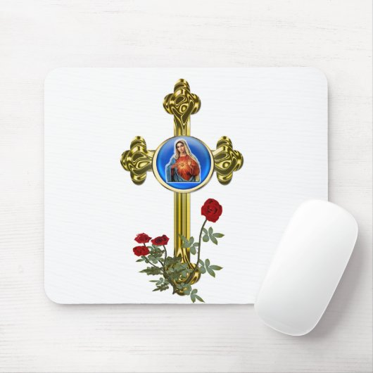 Mutter Mary Mousepad (Mit Mouse)