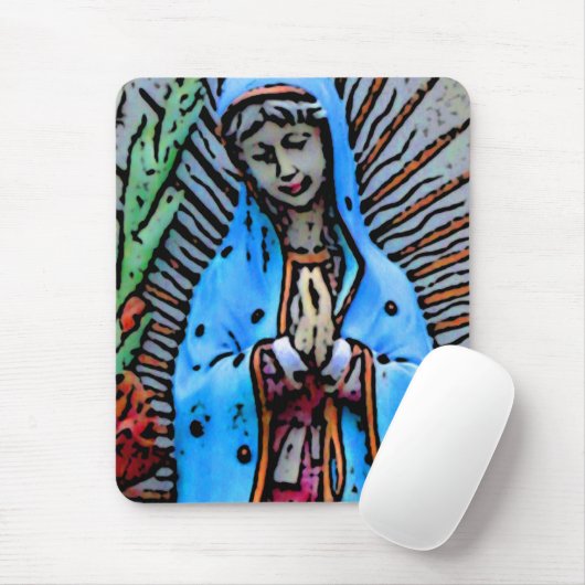 Mutter Mary Mousepad (Mit Mouse)