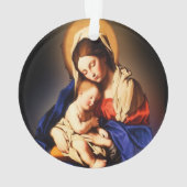 Mutter Mary Ornament (Rückseite)