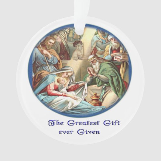 Mutter Mary Ornament (Vorderseite)