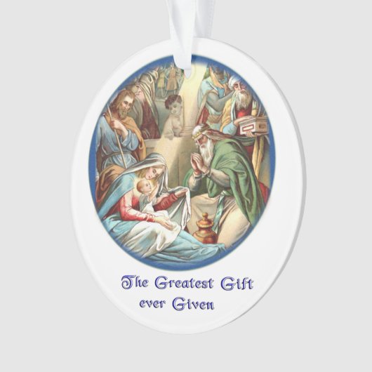 Mutter Mary Ornament (Vorderseite)