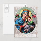 Mutter Mary Postcard Postkarte (Vorne/Hinten)