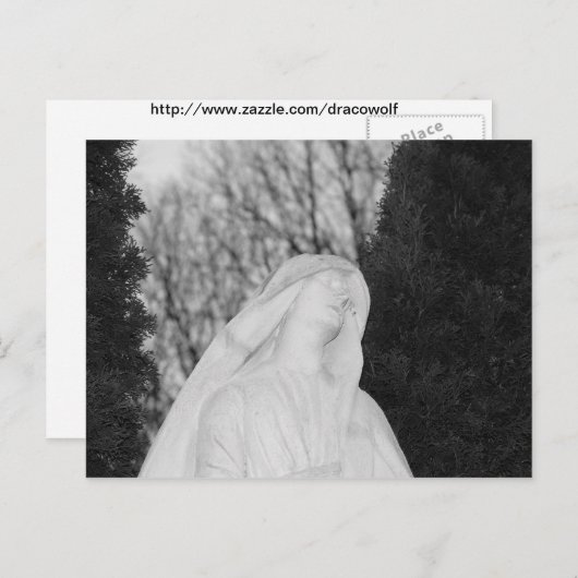 Mutter Mary Postkarte (Vorne/Hinten)