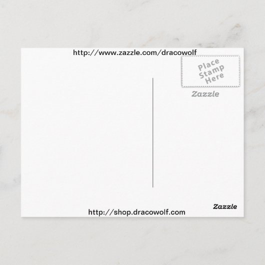 Mutter Mary Postkarte (Rückseite)