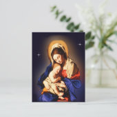 Mutter MAry Postkarte (Stehend Vorderseite)