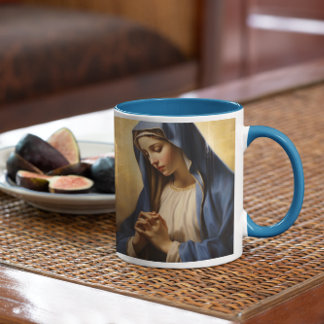 Mutter Mary Praying Version 5 Kaffeetasse