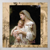Mutter Mary Print Poster (Vorne)