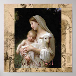 Mutter Mary Print Poster
