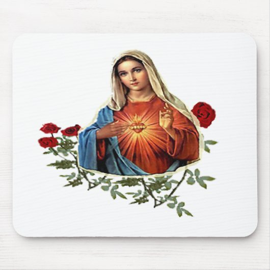 Mutter-Mary-Produkte Mousepad (Vorne)