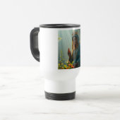 Mutter Mary Queen of Heaven Travel Mug Reisebecher (Vorderseite Links)
