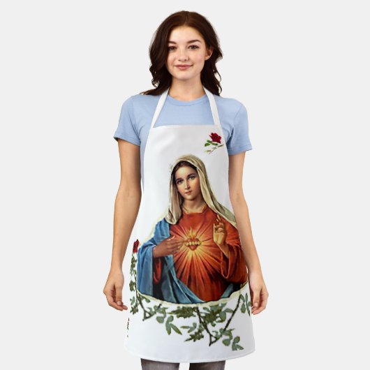 Mutter MAry Schürze (Getragen)