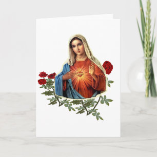 Mutter Mary T - Shirt Feiertagskarte