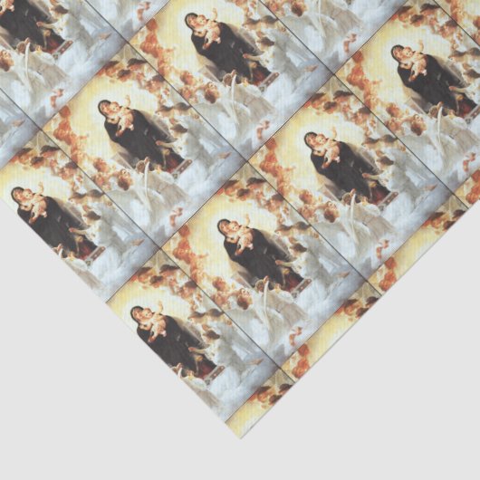 Mutter Mary Tissue Paper Seidenpapier (Ausschnitt)