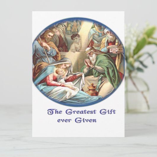 Mutter Mary Weihnachten (Stehend Vorderseite)