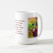 Mutter-Marys Garten Serenity-Gebets-Tasse Kaffeetasse (VorderseiteRechts)