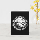 Mutter Meere Ich habe gehört, Sie rufen 2 Seite Karte (Gelbe Blume)