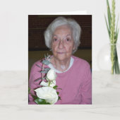 Mutter mit Alzheimer Karte (Vorderseite)