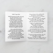 Mutter mit Alzheimer Karte (Innenseite)