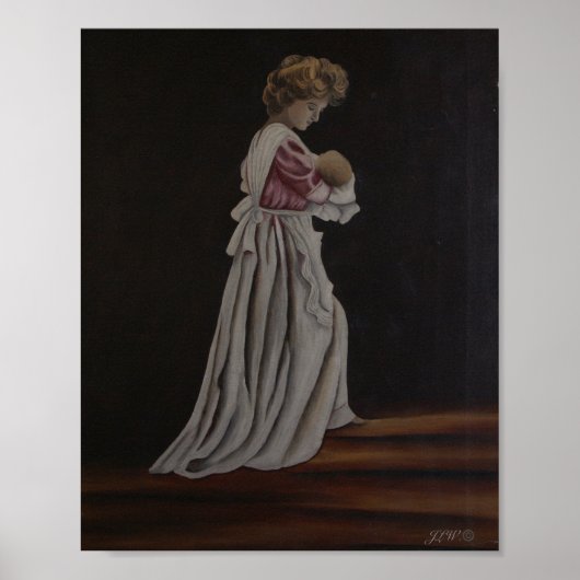 Mutter mit Kind Poster (Vorne)