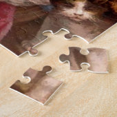 Mutter mit Kind und Katze kneten Puzzle (Seite)