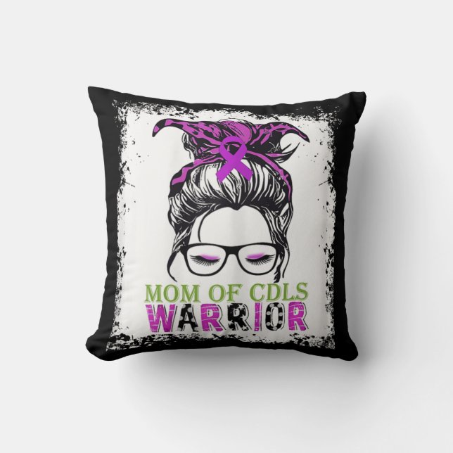 Mütter mit Kindern Cornelia de lange Syndrom Kissen (Vorderseite)