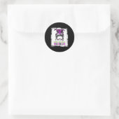 Mütter mit Kindern Cornelia de lange Syndrom Runder Aufkleber (Tasche)