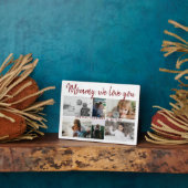 Mutter mit Kindern und Mama 6 FotoCollage Fotoplatte (Seite)