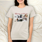 Mutter mit Kindern und Mama 6 FotoCollage Tri-Blend Shirt