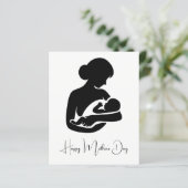 Mutter mit Kindertageskarte (Stehend Vorderseite)