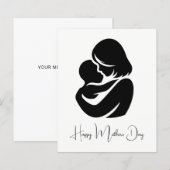 Mutter mit Kindertageskarte (Vorne/Hinten)