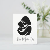 Mutter mit Kindertageskarte (Stehend Vorderseite)