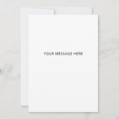 Mutter mit Kindertageskarte Karte (Rückseite)