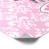 Mutter mit rosa Elefanten Poster (Ecke)