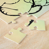 Mutter mit vier kleinen Puzzles (Seite)