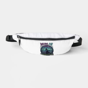 Mutter Monster Halloween Hexe Mond Kürbisse Friedh Bauchtasche