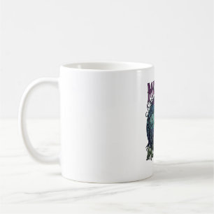 Mutter Monster Halloween Hexe Mond Kürbisse Friedh Kaffeetasse