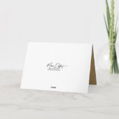 Mutter-Mutter-Duck zum Muttertag Karte (Rückseite)