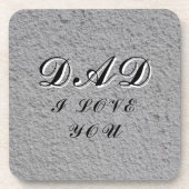 MUTTER, MUTTER, FRAUEN, GEBURTSTAG, GESCHENK SILBE GETRÄNKEUNTERSETZER (Vorderseite)